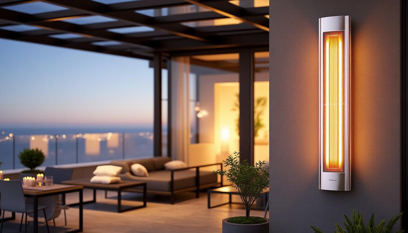 découvrez les avantages du tube radiant gaz gts 52 pour votre terrasse : performance, efficacité et chauffage agréable. idéal pour prolonger vos soirées en extérieur dans le confort et la chaleur.