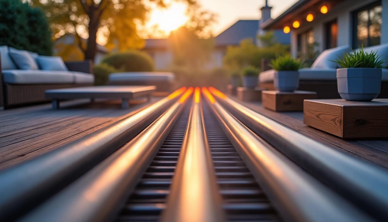découvrez les avantages du tube radiant gaz gts 52 pour chauffer efficacement votre terrasse. idéal pour prolonger vos soirées en extérieur, ce système de chauffage combine performance, design moderne et confort d'utilisation. optez pour une solution innovante qui allie esthétisme et chaleur.