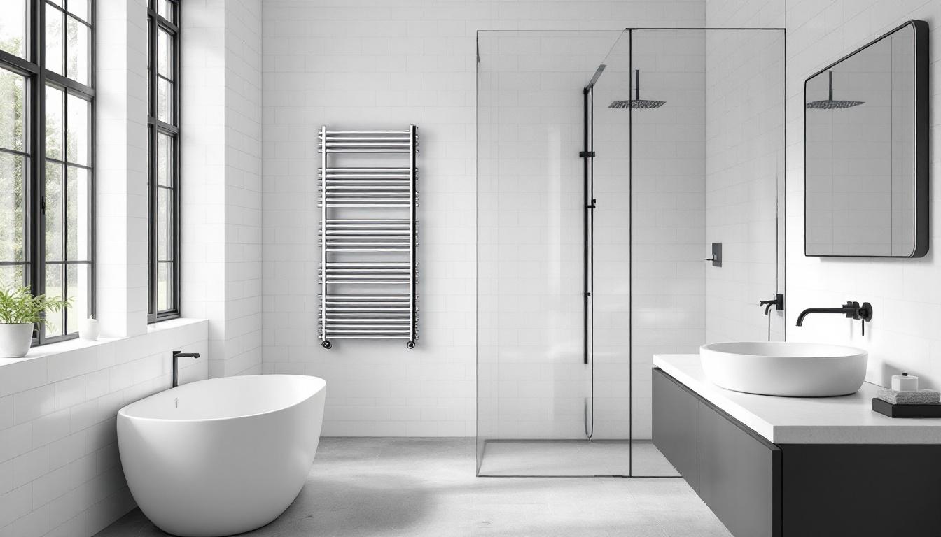 découvrez notre sèche serviette électrique, idéal pour un séchage rapide et efficace. profitez d'une chaleur agréable et d'un confort optimal dans votre salle de bains.