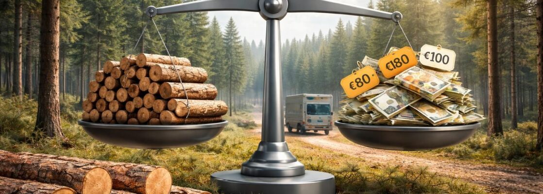 analyse de l'impact de la demande sur l'évolution des prix du stère de bois résineux de 50 cm en 2026, avec projections et facteurs influençant le marché.