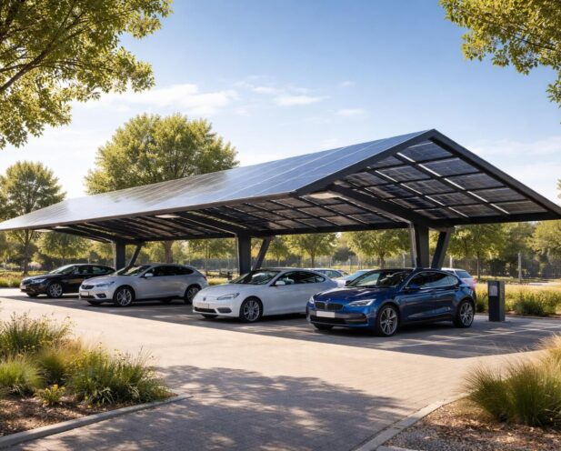 découvrez comment installer un carport solaire gratuit et convertir votre parking en une solution écologique pour produire de l'énergie renouvelable.