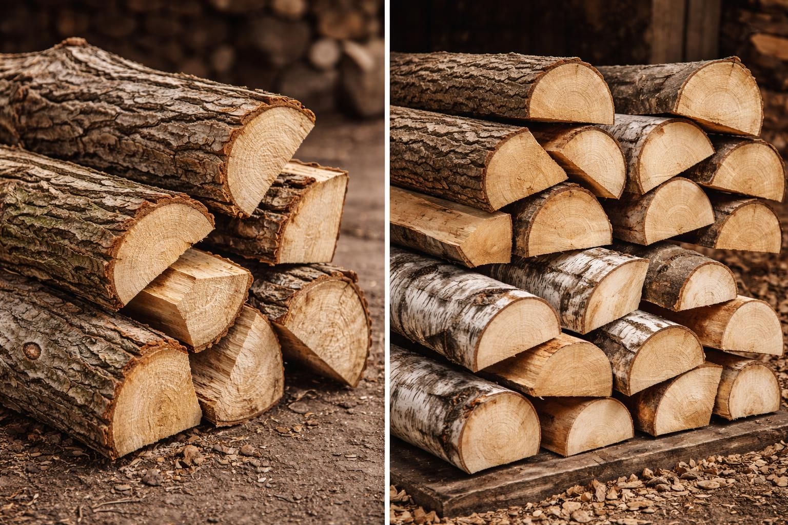 découvrez notre comparatif détaillé entre le bois de marronnier pour chauffage et d'autres types de bois, afin de choisir le meilleur combustible pour votre maison.