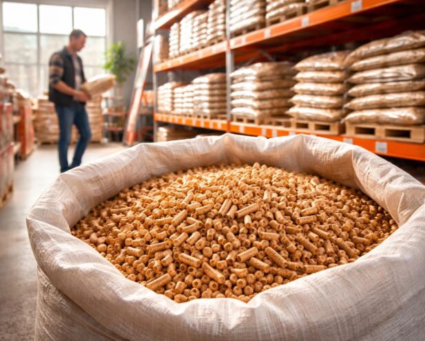 découvrez les granulés de bois chez brico dépôt, une solution économique et efficace pour chauffer votre maison durant l'hiver.